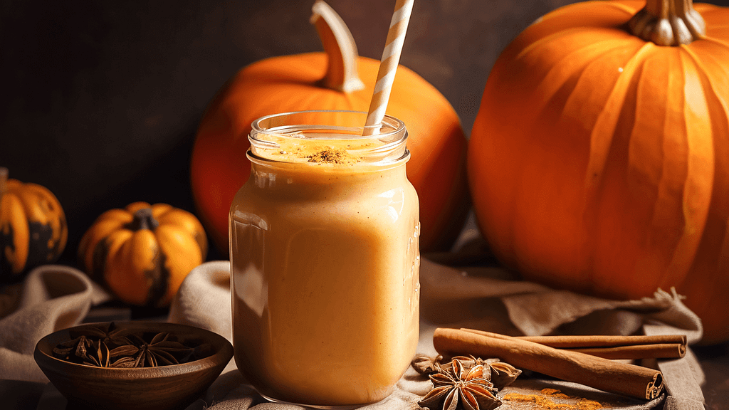 pumpkin spice delight smoothie