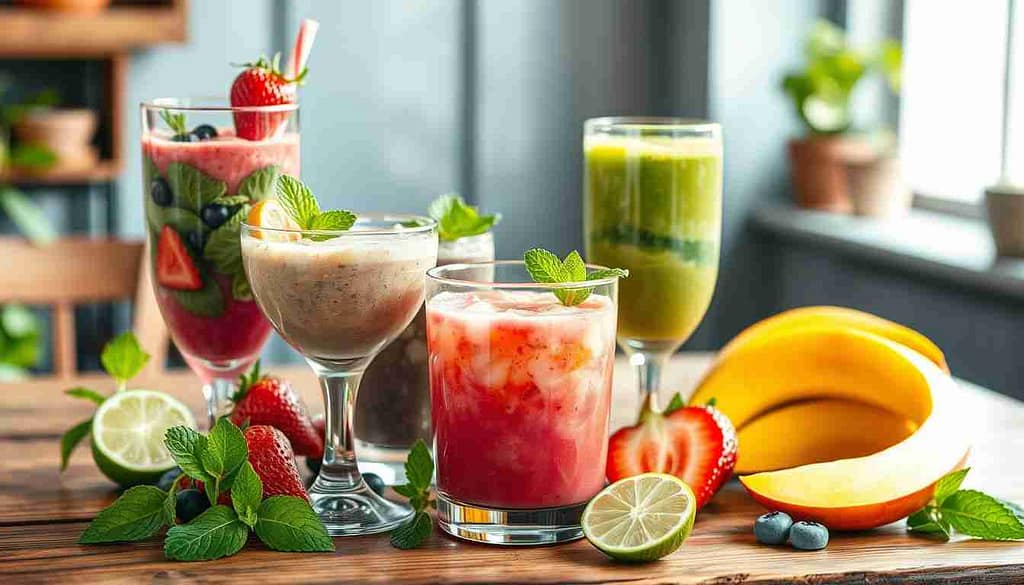low-calorie afternoon smoothies
