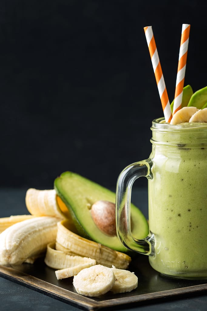 avocado spinach banana smoothie